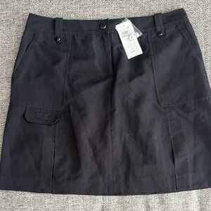Izod Black Golf Classic Skirt